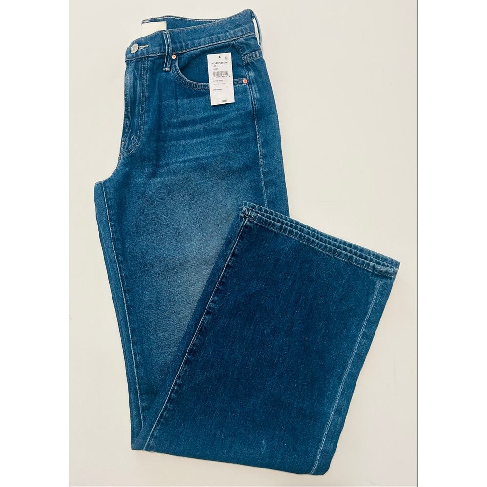 Mother Superior Maven Skimp Mid-Rise Jeans in Big Tipper. Wide Leg. Size 28 NWTs - Picture 3 of 10